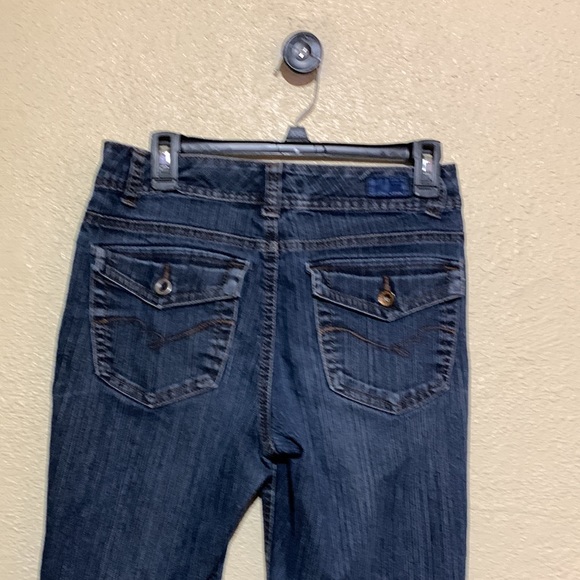 Bandolino Blue Denim Jeans Pants Size 6 Flap Pockets 🌀 - Picture 13 of 16